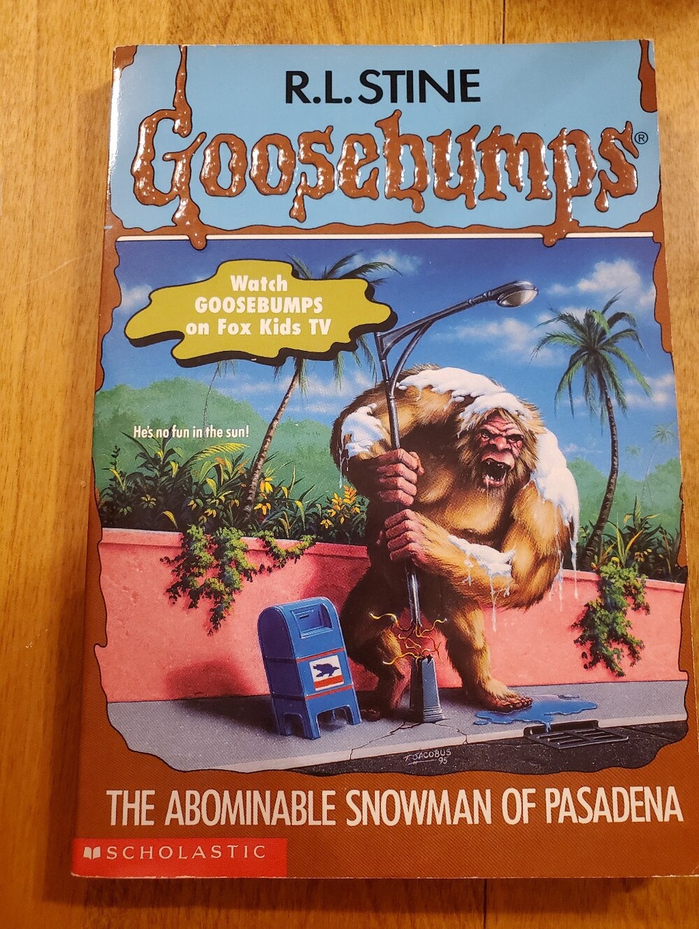 Like New 1st print Goosebumps #38 The Abominable Snowman of Pasadena ~ RL Stine